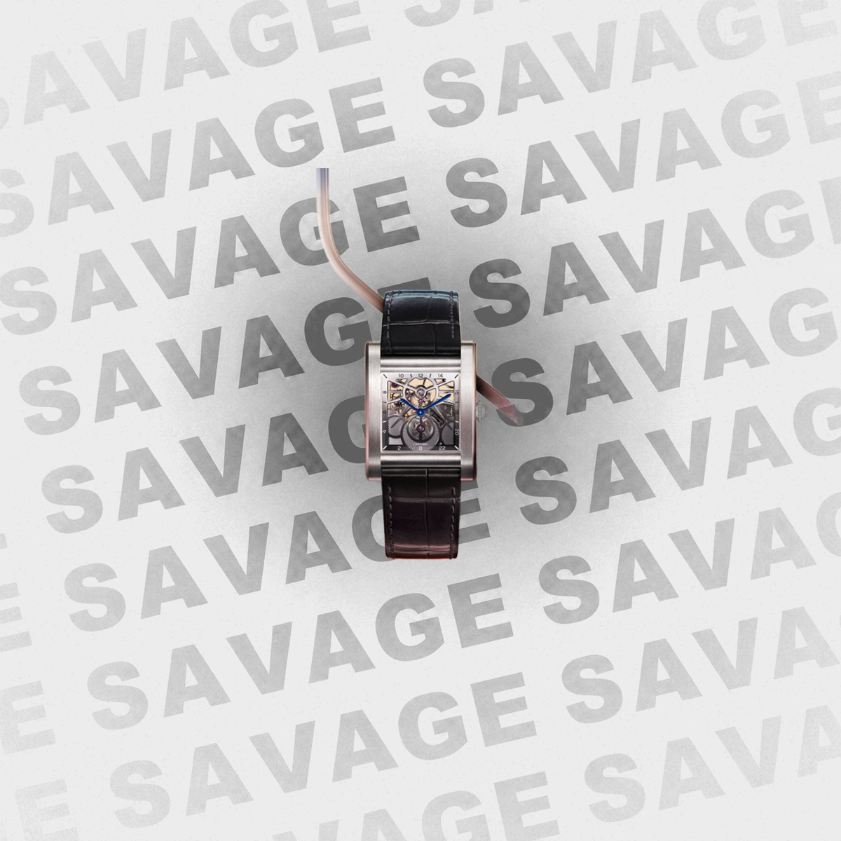 Cartier Santos Skeleton